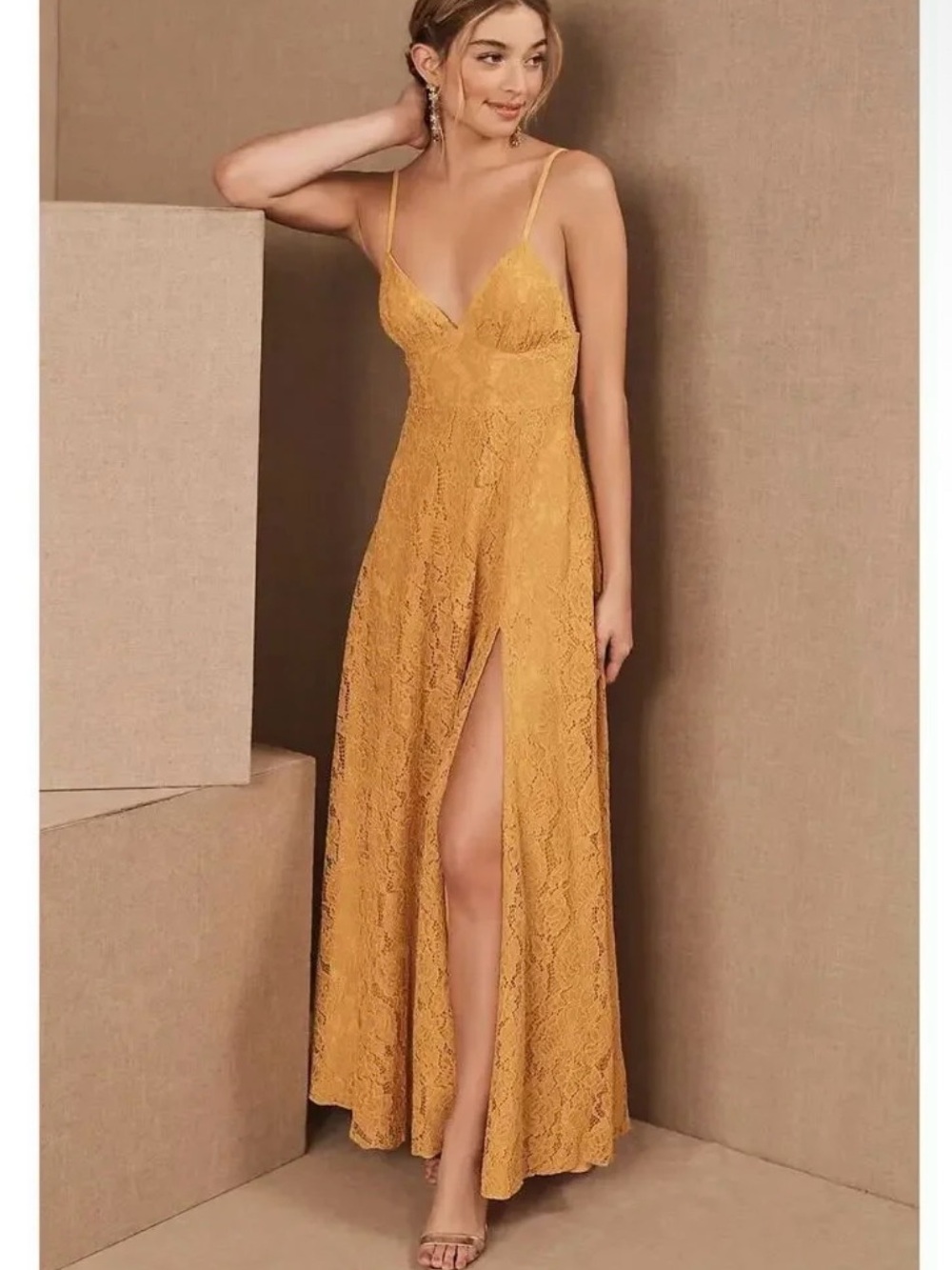 Fame and Partners - Anthropologie Charlotte Maxi Dress, Like New